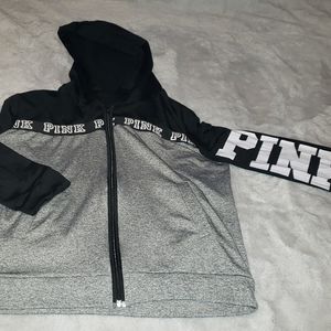 Pink Hoodie NWOT fill zip